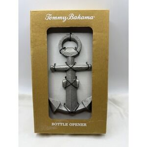 Tommy Bahama Coastal Anchor Bottle Opener Cast Iron Handheld NEW in Box